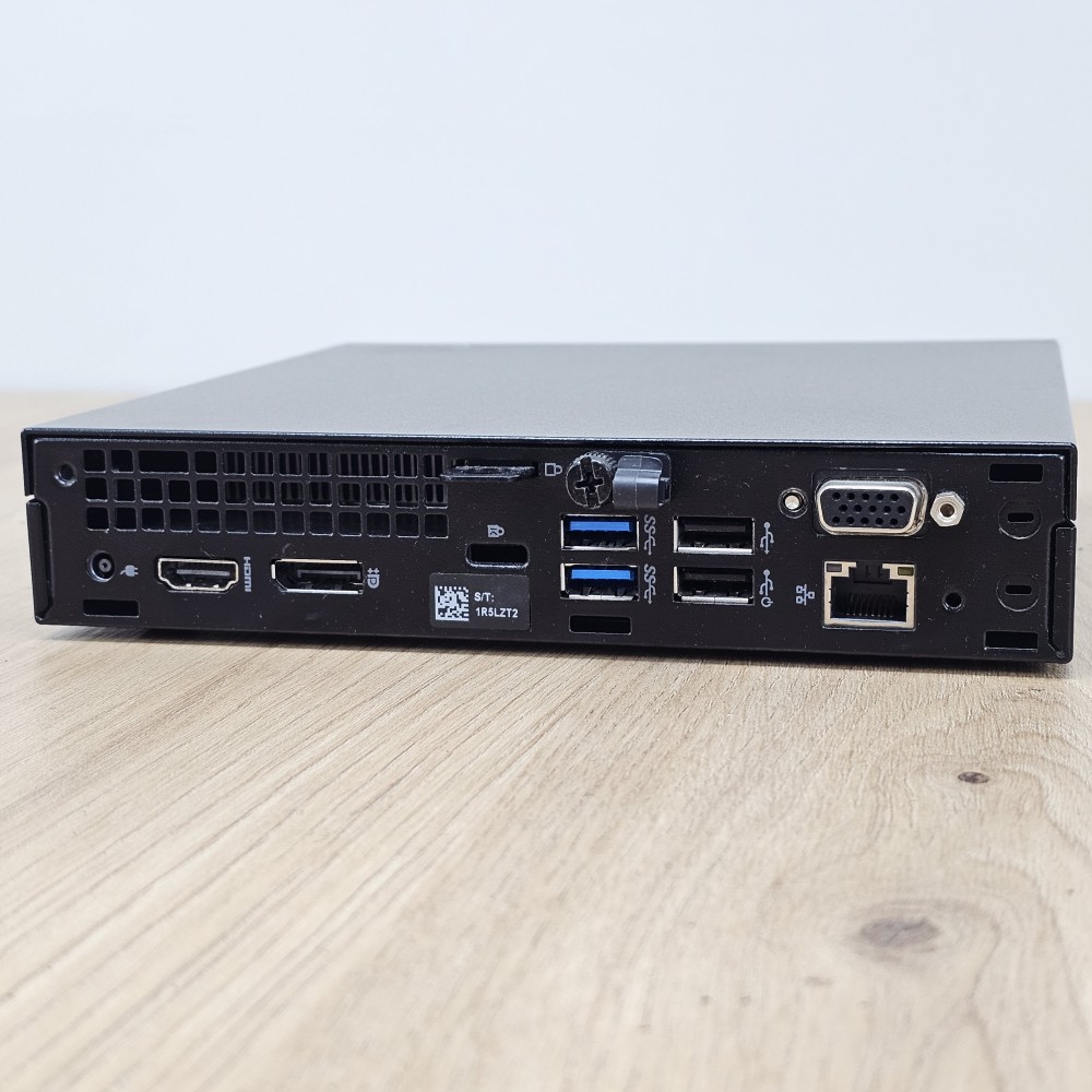 Dell Optiplex 3060 Micro - I3-8100T, 8Go RAM, 128Go SSD, Wifi, Windows 11 Pro
