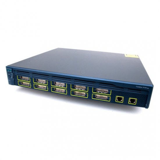 Switch Refurbished Cisco Catalist Ws-3550-12G 2 X 10/100/1000 10 X GBic