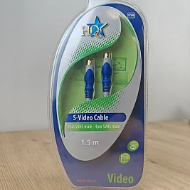Cablu S-Video 4 pin SVHS (T) la S-Video 4 pin SVHS (T) Nou, 1.5M