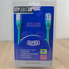 Cablu UTP CAT 5E SWEEX Nou, 3M