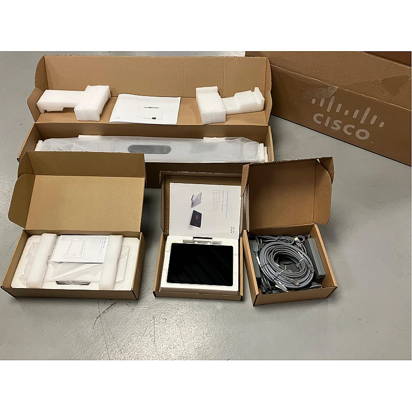 Kit videoconferinta Cisco Webex Room Kit Plus NOU, BOXED- contine ...