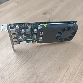 Placa Video Refurbished Low Profile NVIDIA QUADRO P1000, 4 GB GDDR5, PciE x16, 4xmDP, 919987-002