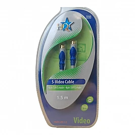 Cablu S-Video 4 pin SVHS (T) la S-Video 4 pin SVHS (T) Nou, 1.5M