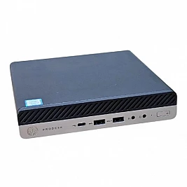 Unitate PC Refurbished HP ProDesk 600 G3 Mini PC, Intel Core I3-6100T, 8 GB RAM, 500 GB HDD, Windows 10 Pro, Stare Buna