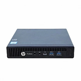 Unitate PC Refurbished HP ProDesk 600 G2 Mini PC, Intel Core I3-6300T, 8 GB RAM, 500 GB HDD, Stare Foarte Buna