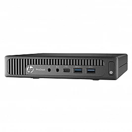 Unitate PC Refurbished HP ProDesk 600 G2 DM Mini PC, I3 6300T, 8 GB RAM, 500 GB HDD, Windows 10 Pro, Stare Buna