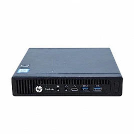 Unitate PC Refurbished HP ProDesk 600 G2 Mini PC, Intel Core I3-6300T, 8 GB RAM, 500 GB HDD, Windows 10 Pro, Stare Buna