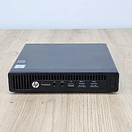 Unitate PC Refurbished HP ProDesk 600 G2 Mini PC, Intel Core I3-6300T, 8 GB RAM, 500 GB HDD, Windows 10 Pro, Stare Foarte Buna