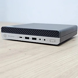 Unitate PC Refurbished HP ProDesk 600 G3 Mini PC, Intel Core I3-7300T, 8 GB RAM, 500 GB HDD, Windows 10 Pro, Stare Acceptabila