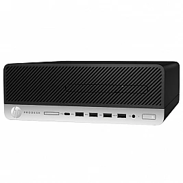 Unitate PC Refurbished HP ProDesk 600 G4 SFF, Intel Core I3-8100, 8 GB RAM, 500 GB HDD, Windows 11 Pro, Stare Foarte Buna