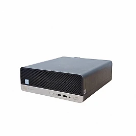 Unitate PC Refurbished HP ProDesk 400 G5 SFF, Intel Core I3-8100, 8 GB RAM, 128 GB SSD NVMe, DVD/RW, Windows 11 Home, Stare Buna
