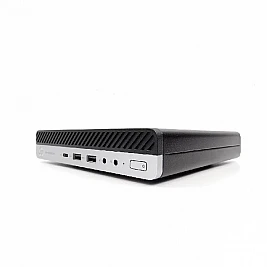 Unitate PC Refurbished HP ProDesk 600 G4 Mini PC, Intel Core I3-8100T, 8 GB RAM, 500 GB HDD, Windows 11 Pro, Stare Foarte Buna 