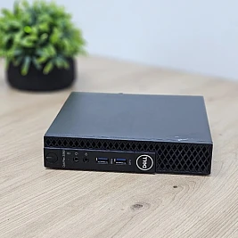 Unitate PC Refurbished Dell OptiPlex 3060 Micro PC, Intel Core I3-8100T, 8 GB RAM, 128 GB SSD, Windows 11 Home, Stare Acceptabila