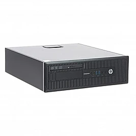 Unitate PC Refurbished HP EliteDesk 800 G1 SFF, Intel Core I5-4590, 8 GB RAM, 250 GB HDD, DVD/RW, Windows 10 Pro, Stare Buna