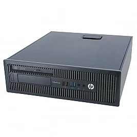 Unitate PC Refurbished HP EliteDesk 800 G1 SFF, Intel Core I5-4590, 8 GB RAM, 250 GB HDD, DVD/RW, Windows 10 Pro, Stare Corecta