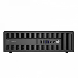 Unitate PC Refurbished HP EliteDesk 800 G2 SFF, Intel Core I5-6600, 8 GB RAM, 256 GB SSD, Windows 10 Pro, Stare Buna