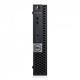 Unitate PC Refurbished Dell OptiPlex 7080 MINI PC, Intel Core I7-10700T, 16 GB RAM, 256 GB SSD NVMe, Windows 11 Pro, Stare Buna