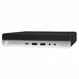 Unitate PC Refurbished HP EliteDesk 800 G4 Mini PC, Intel Core I7-8700, 8 GB RAM, 256 GB SSD NVMe, Windows 11 Pro, Stare Corecta
