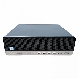 Unitate PC HP EliteDesk 800 G3 SFF Refurbished, Procesor I7 7700, 8 GB RAM, 256 GB SSD, Windows 10 Pro, Stare Acceptabila