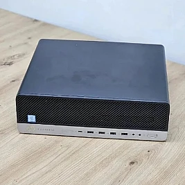 Unitate PC HP EliteDesk 800 G3 SFF Refurbished, Procesor I7 7700, 8 GB RAM, 256 GB SSD, Windows 10 Pro, Stare Buna
