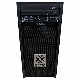 Unitate PC Tower Gaming Refurbished BOXX APEXX 2 2403, Procesor I7 7700K, Memorie RAM 16 GB, SSD 256 GB, Windows 10 Pro, DVD/RW, ASRock Z270M EXTREME4, Racire lichid, Nvidia RTX 2060 6GB, Sursa semi modulara Seasonic G Series SSR-550RM, Stare Foarte Buna