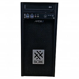 Unitate PC Tower Gaming Refurbished BOXX APEXX 2 2403, Procesor I7 7700K, Memorie RAM 16 GB, SSD 256 GB, Windows 10 Pro, DVD/RW, ASRock Z270M EXTREME4, Racire lichid, Nvidia RTX 2060 6GB, Sursa semi modulara Seasonic G Series SSR-550RM, Stare Foarte Buna