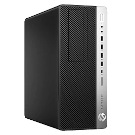 Unitate PC Refurbished HP EliteDesk 800 G4 TWR Tower, I7 8700, 8 GB RAM, 250 GB SSD, DVD/RW, Windows 11 Pro, Stare Buna
