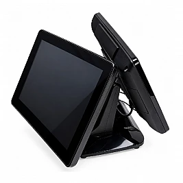 Sistem POS Refurbished Colormetrics P2500, Celeron G1820TE, 4 GB RAM, 128 SSD, Afisaj Client, Touchscreen, Ecran 15 Inch, Stare Buna