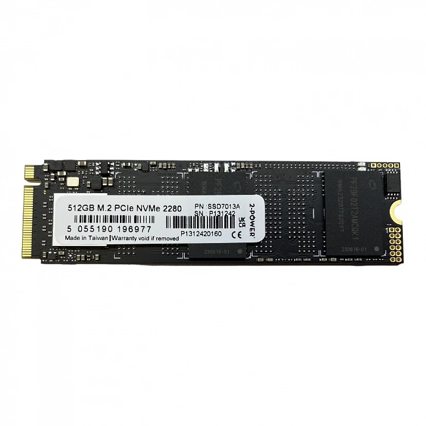 Solid-State Drive NOU (SSD) 512 GB, M.2 NVMe PCIe 2280, Brand 2-Power