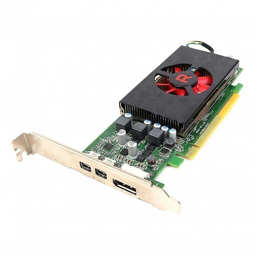 Placa Video Gaming Dell Amd Radeon RX550 4GB DDR5, PCIe 16X, 1x DP, 2x ...