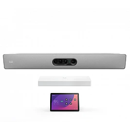 Sistem Videoconferinta Profesional Cisco Webex Room Kit Plus cu Codec Plus, Quad Camera si Display Touchscreen, nou